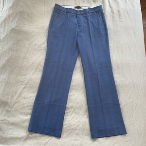 Banana Republic Logan Pant | Career | Plaid Blue | Size 8